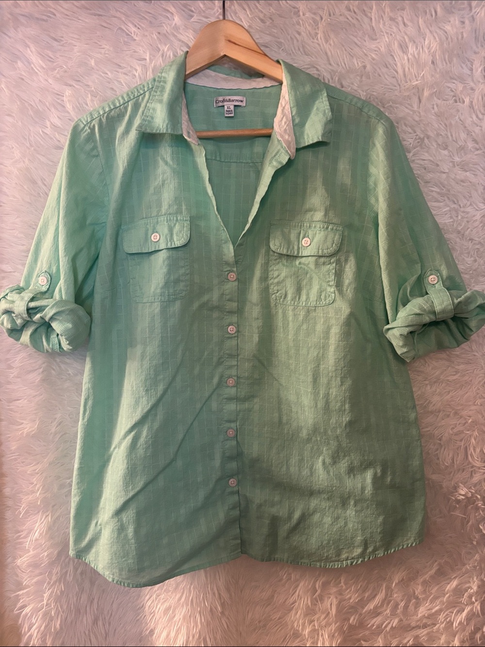 Croft & Barrow Button Down Size XL